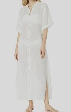 Robin Piccone Women's White Swimsuit Cover Up Size M